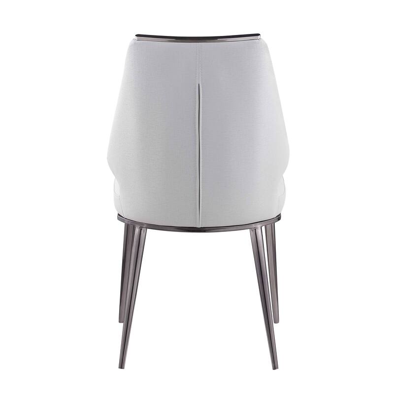 Somette Tate Sintered Stone Extendable Dining Set with Gray Chairs
