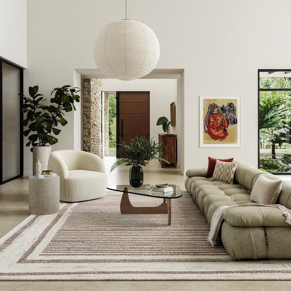 Villa Southwestern Wool Blend Area Rug