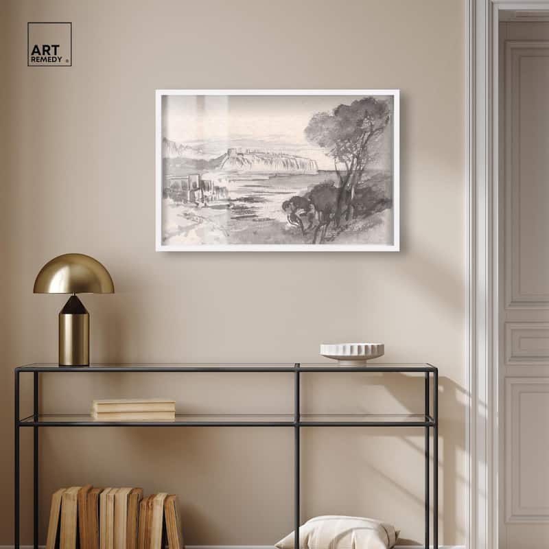 View across a Monaco Shadowbox by Art Remedy