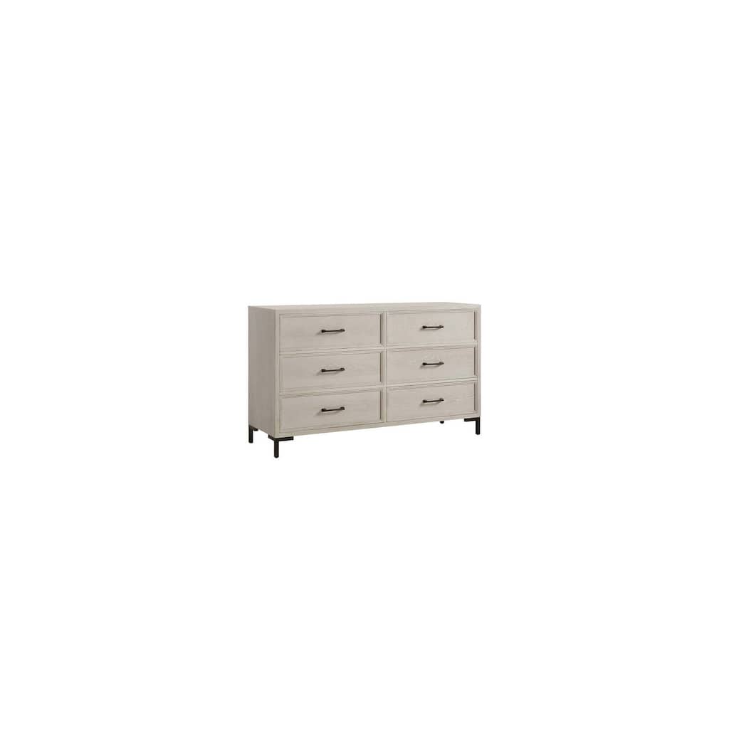 Antique White Dresser with Smooth Glide Drawers, Classic Design, and Durable Construction for Bedroom Storage