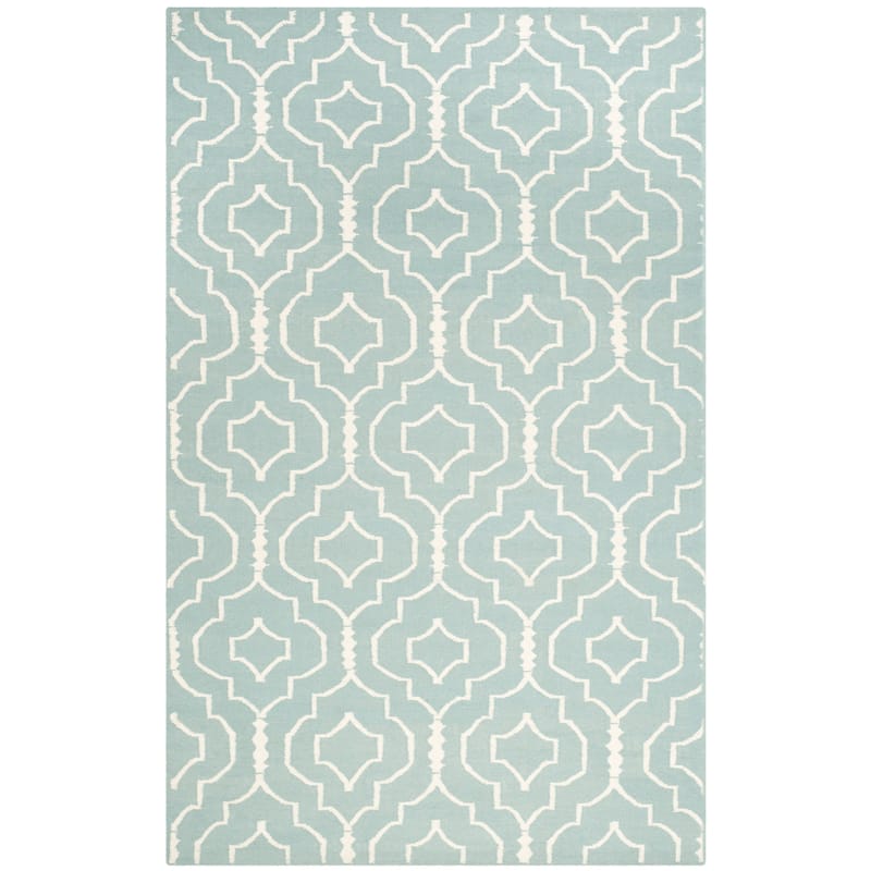 SAFAVIEH Handmade Flatweave Dhurries Lamprini Modern Moroccan Wool Rug