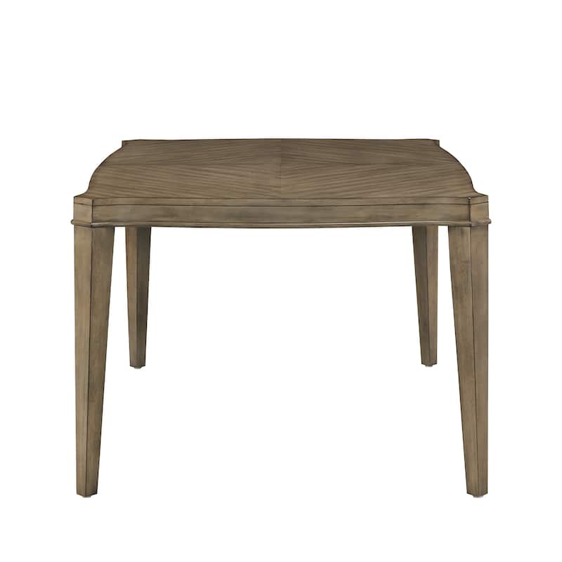 Fiona Antique Taupe Wood Extending Dining Table by iNSPIRE Q Classic