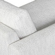 preview thumbnail 10 of 34, Reid 123 in. Left or Right Arm Facing Rectangular Sectional Sofa with Round Arms