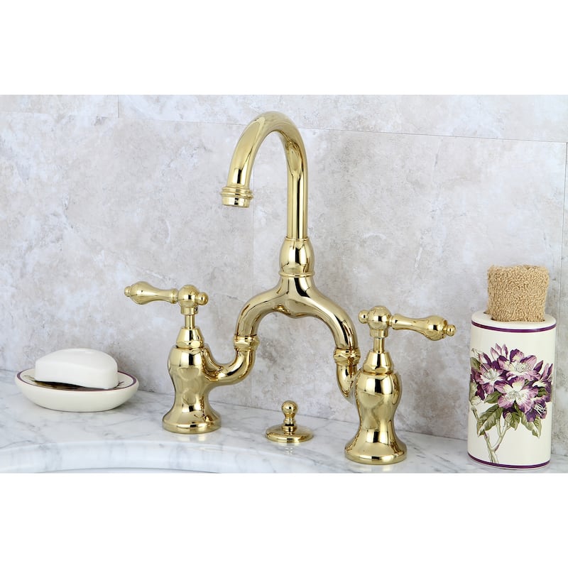 Kingston Brass English Country Bathroom Bridge Faucet