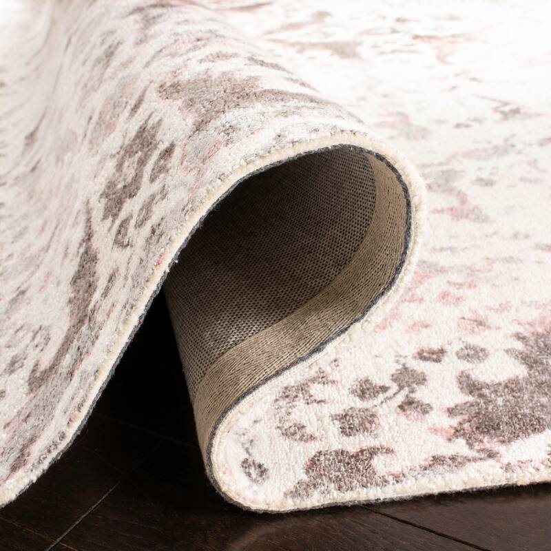 SAFAVIEH Hand-knotted Expression Erza Vintage Boho Abstract Wool Rug