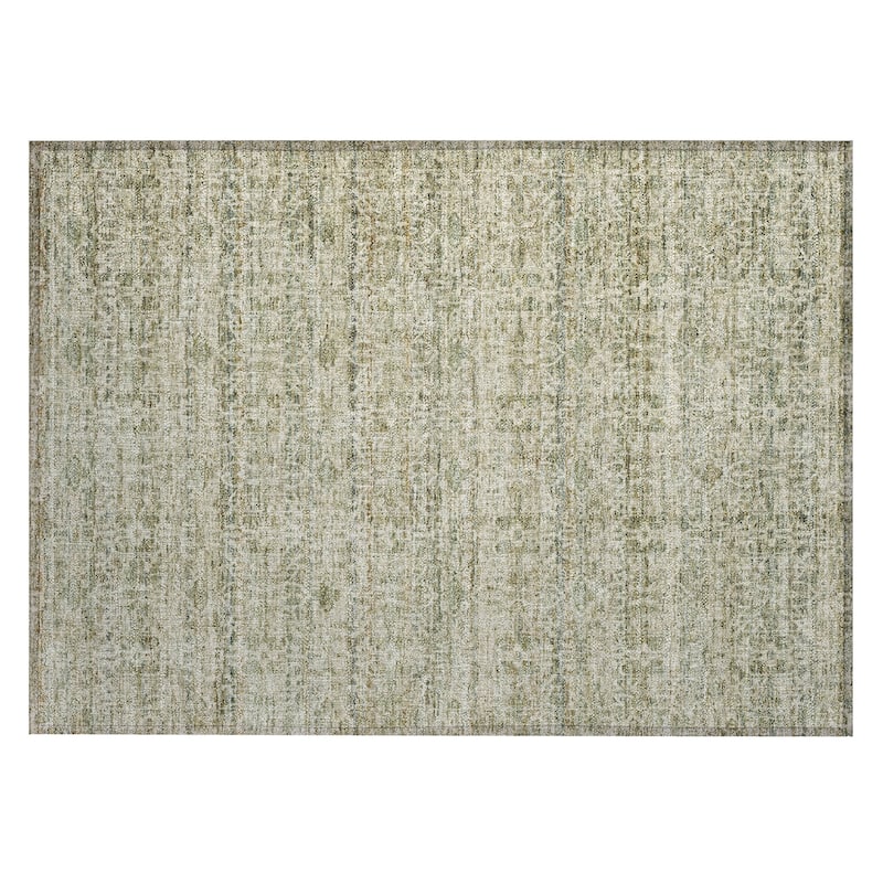 Machine Washable Indoor/Outdoor Traditional Harmony Chantille Rug
