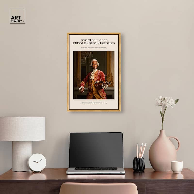 Noble Virtuosity Canvas by Art Remedy