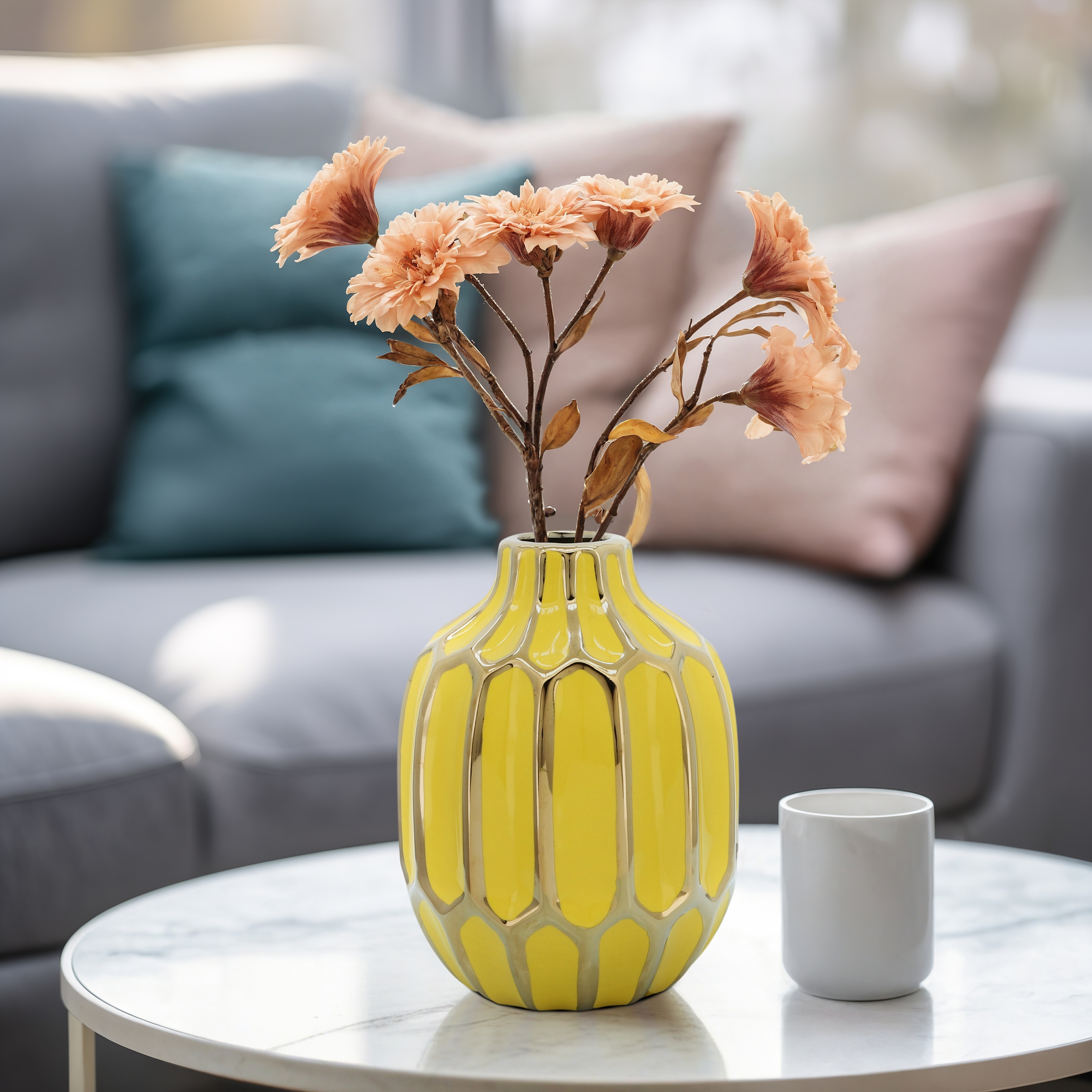 Decorative Ceramic Bud Modern Decorative Vase