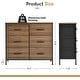 preview thumbnail 24 of 22, YANXUAN Storage Dresser with Drawers, Wide Chest with Wood Top and Front for Bedroom, Closets, Hallway, Entryway