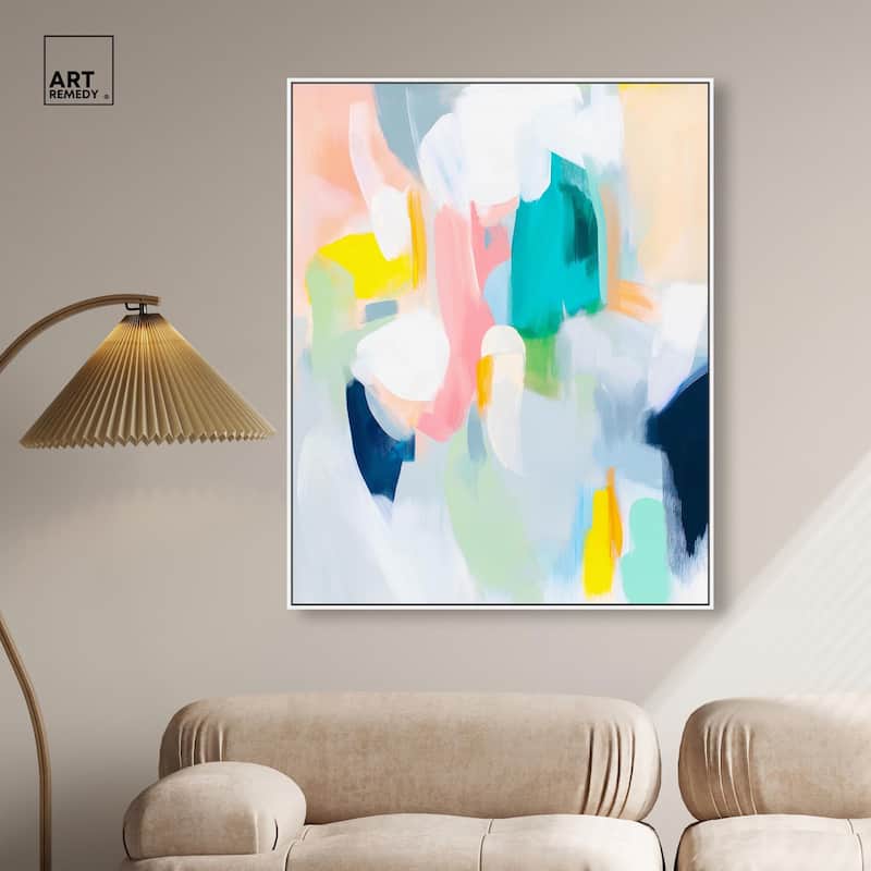 Layered Lush III Canvas by Art Remedy
