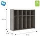 preview thumbnail 5 of 6, Tot Mate 5 Section Laminate Toddler Floor Locker - 46" x 15" x 47.5"