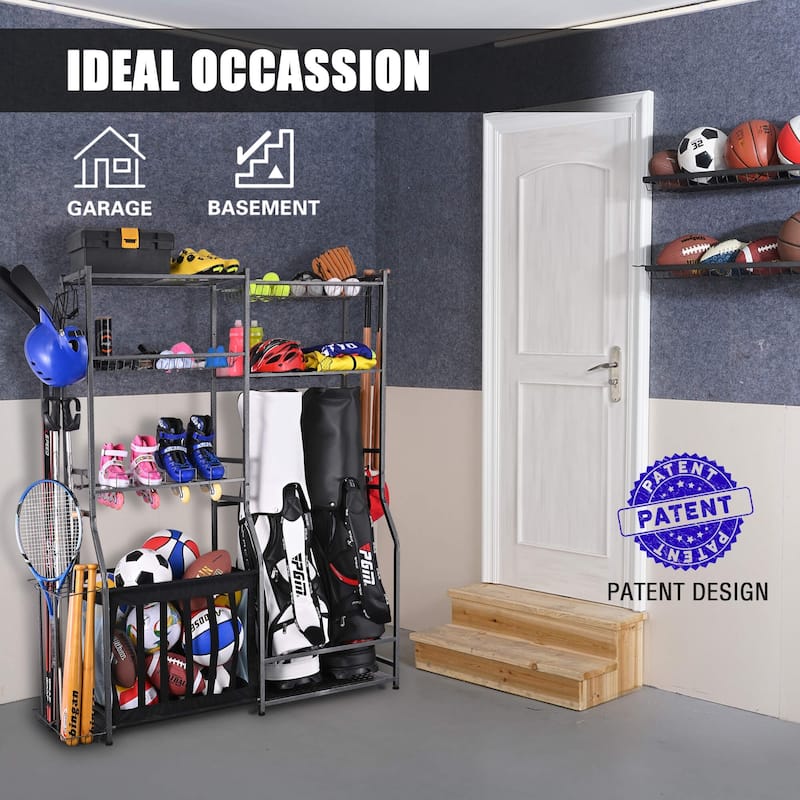 Sports Equipment, Garage Rack, Golf Storage, Garage Organizer