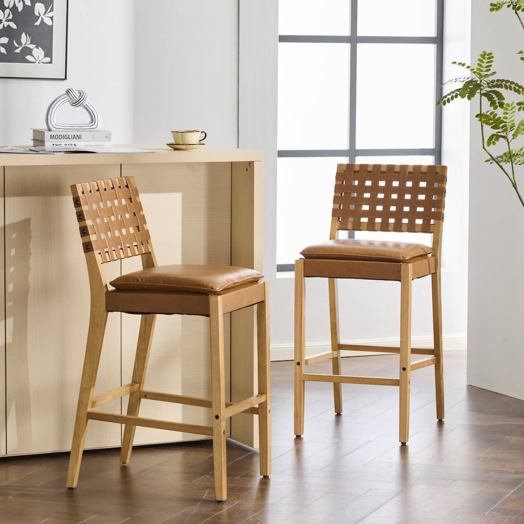 Rieti Lndoor Wooden Barstool