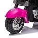 preview thumbnail 27 of 36, 6V Kids Ride On Chopper Motorcycle with LED Headlights, Electric 3-Wheel Motorbike for Boys and Girls, Ages 3-5