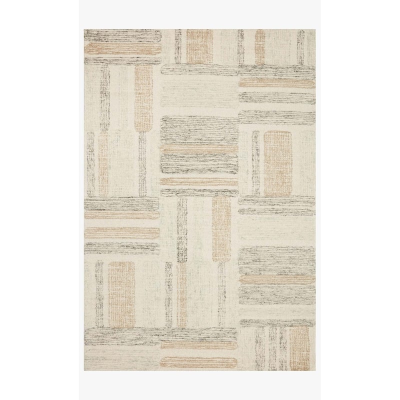Alexander Home Aubrey Modern Graphic Wool Area Rug