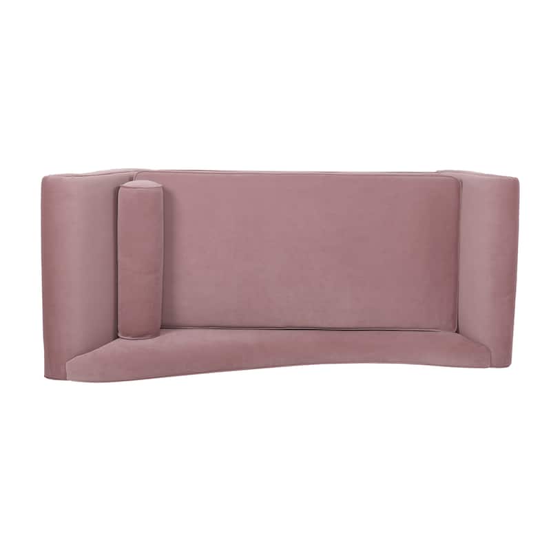 Calvert Upholstered Chaise Lounge by Christopher Knight Home
