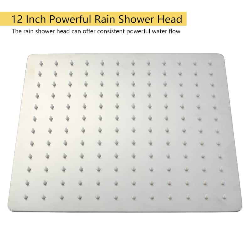 2-Function 10/12/16 In Ceiling Mounted Shower System