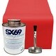 preview thumbnail 36 of 53, Moose Supply Inflatable Bounce House Vinyl Repair Kit with SX69 Glue Red - 16 Ounce Glue