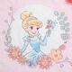preview thumbnail 9 of 7, Lambs & Ivy Disney Princesses 3-Piece Nursery Baby Crib Bedding Set - Pink