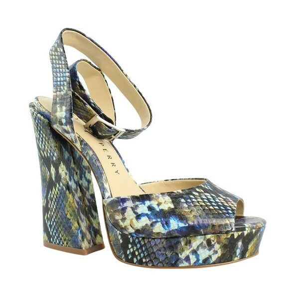 Shop Katy Perry Womens Kp0004 Purple/Multi Ankle Strap ...