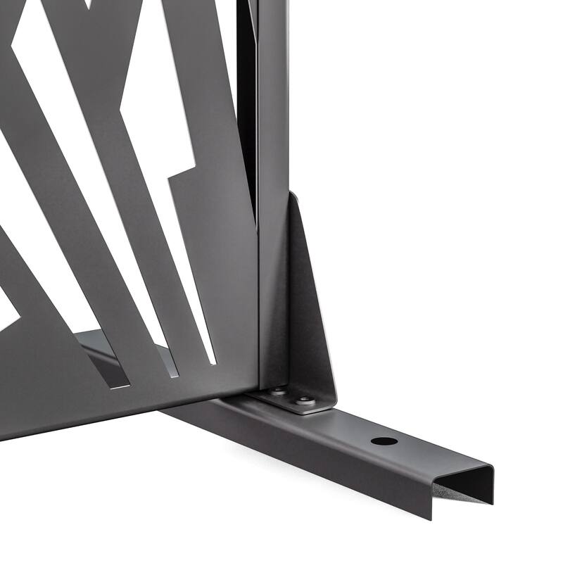 Outdoor Privacy Screen Metal Privacy Screen Panel Free Standing - 72*47