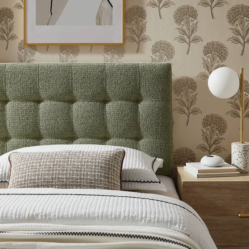 Lily Upholstered Fabric Headboard