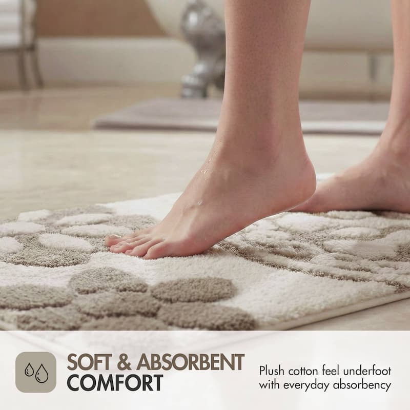 Madison Park Marrakesh Medallion Cotton Tufted Bath Rug