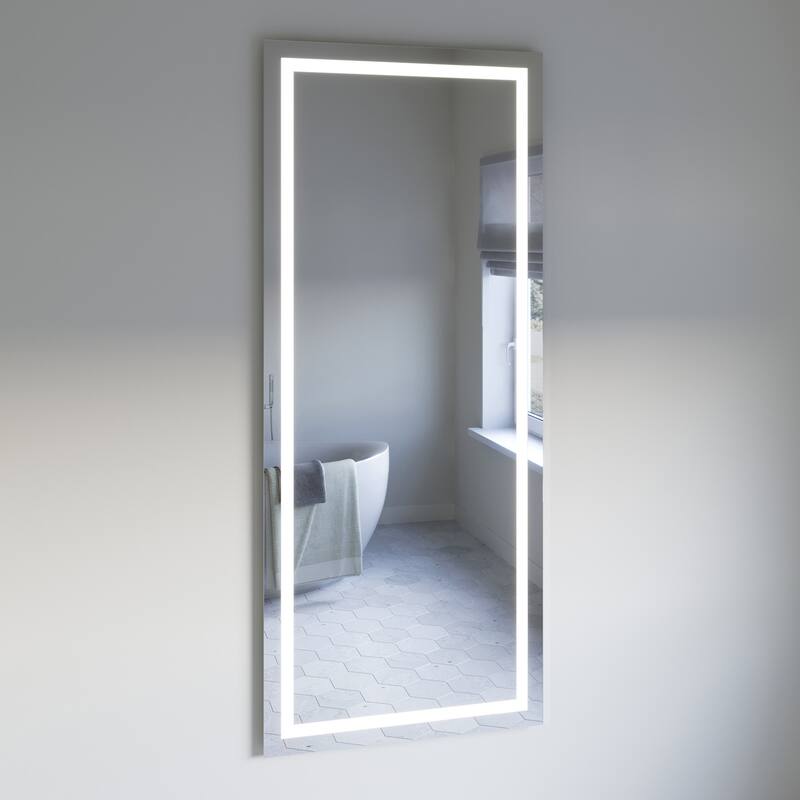 Fresca FMR027230 Santo 30" W x 71" H Modern Rectangular Aluminum