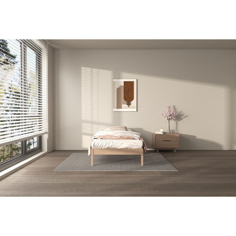 Basic Pine Platform Bed