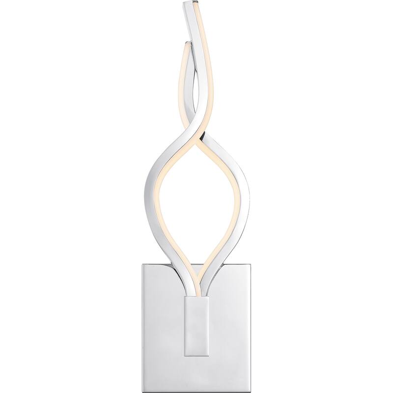 Isadora Integrated LED Polished Chrome Wall Sconce
