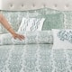 Serenta 6 Piece Mayfair Printed Microfiber Quilts Coverlet Set