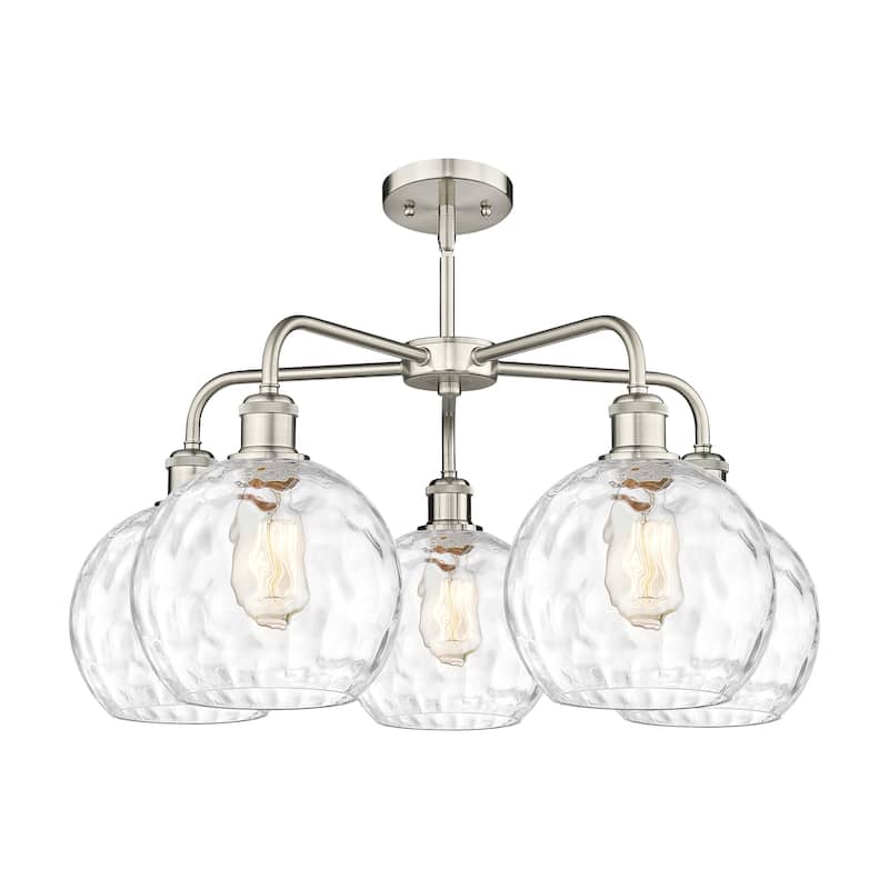 Innovations Lighting 516-5CR-16-26 Athens Water Glass Chandelier