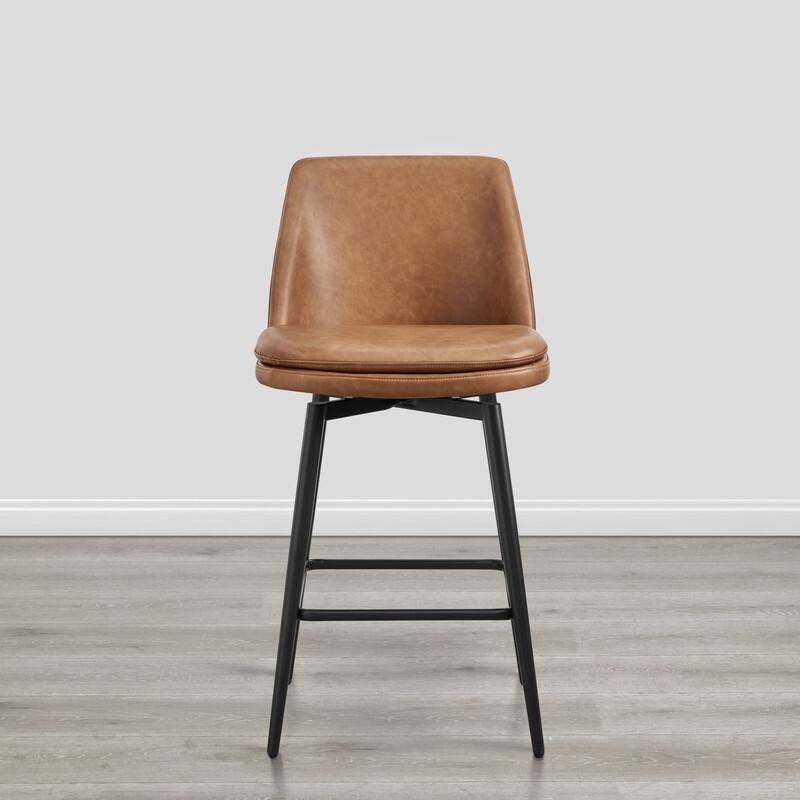 Ariel Counter Height Swivel Barstool Set
