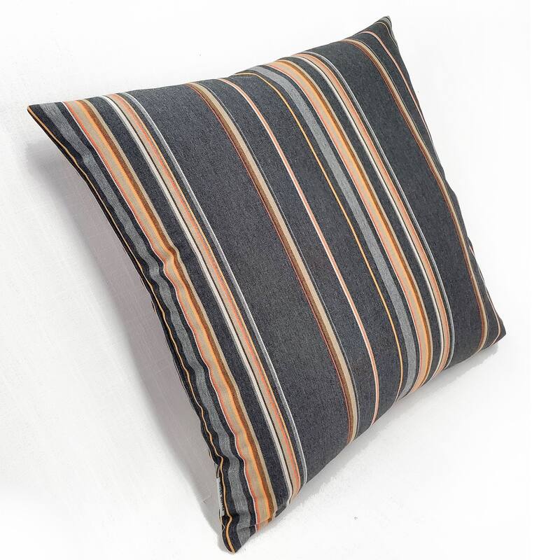 Sunbrella Stanton Greystone Throw Pillow