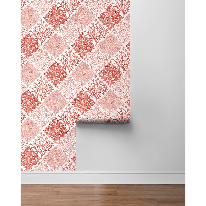 NextWall Seaweed Peel and Stick Wallpaper