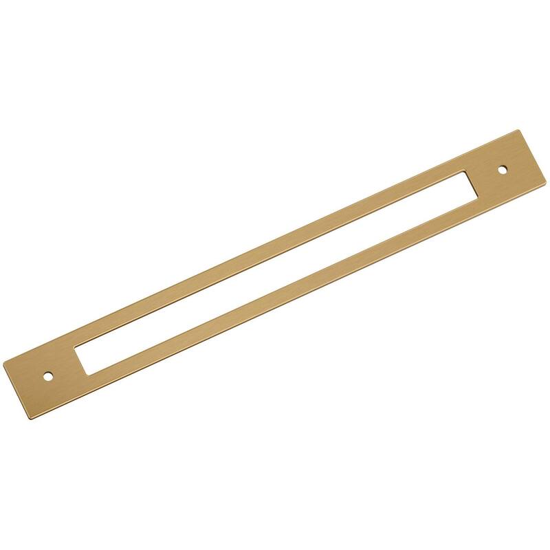 Amerock BP37787 Medora 11-7/16" Backplate for 10-1/16" Center to - Champagne Bronze