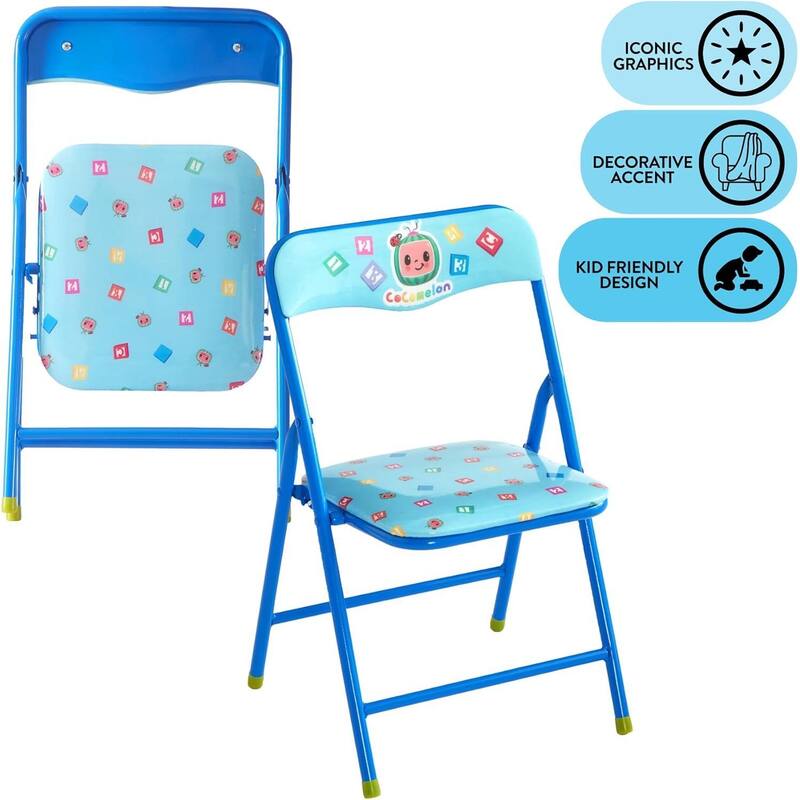 Cocomelon 3 Piece Childrens Table and Chair Set