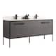 Option Black Coal Oak - Black Hardware
