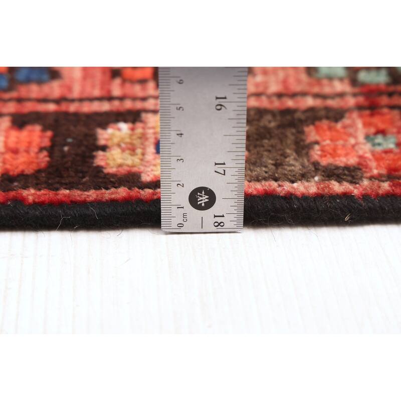 ECARPETGALLERY Hand-knotted Antalya Vintage Dark Brown Wool Rug - 3'10 x 6'4