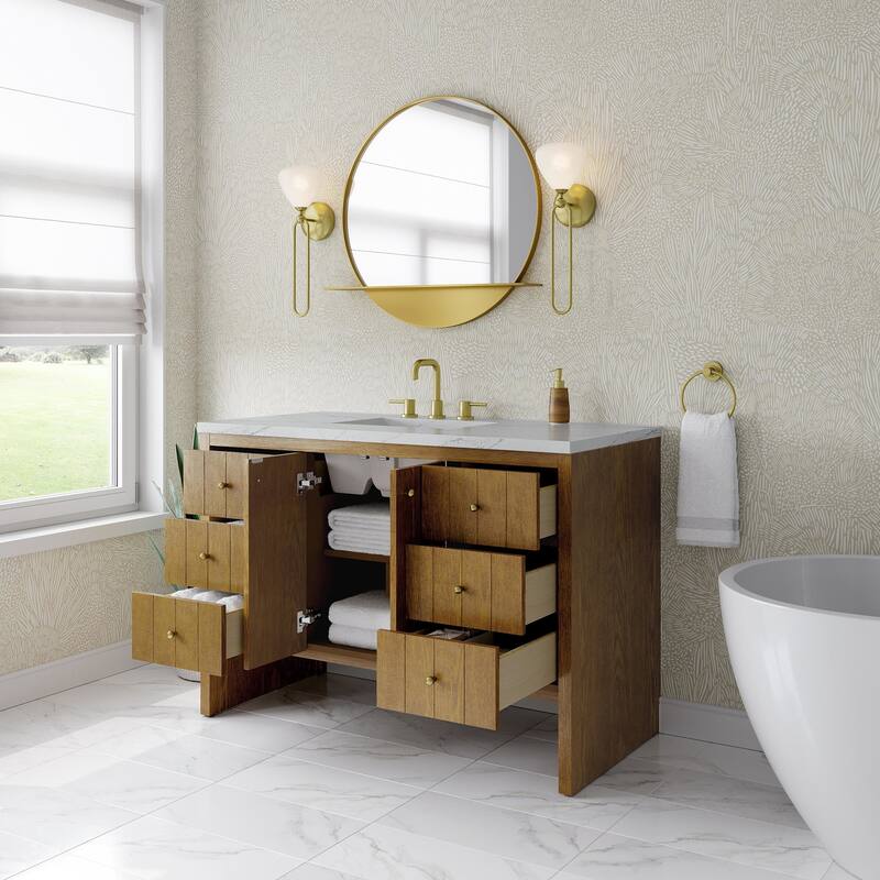 James Martin Vanities 435-V48-FENC Hudson 48" Free Standing Single