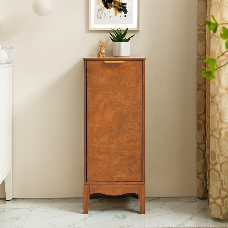 Modern Bathroom Floor Cabinet - Antique brown