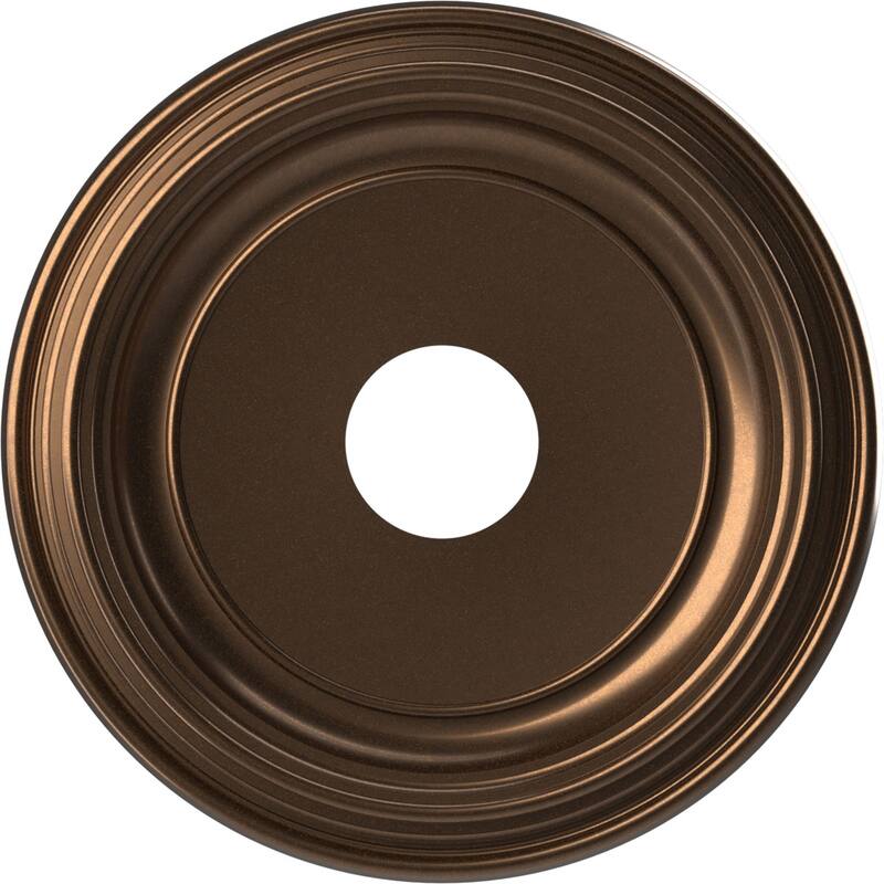 3 1/2" Inside Diameter - Traditional Thermoformed PVC Ceiling Medallion