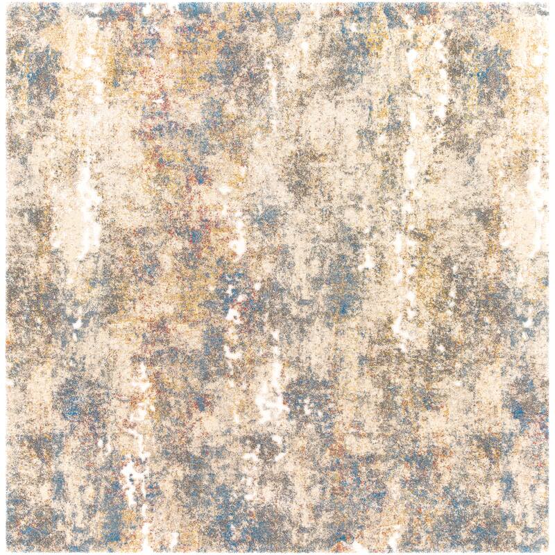 Livabliss Lari Plush Abstract Area Rug