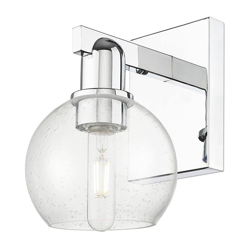 Innovations Lighting 716-1W-10-6 Athens Sconce Athens 10" Tall Wall - Polished Chrome / Seedy