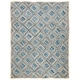 preview thumbnail 14 of 33, SAFAVIEH Cape Cod Elfie Handmade Jute Area Rug 10' x 14' - Natural/Blue - Rectangle