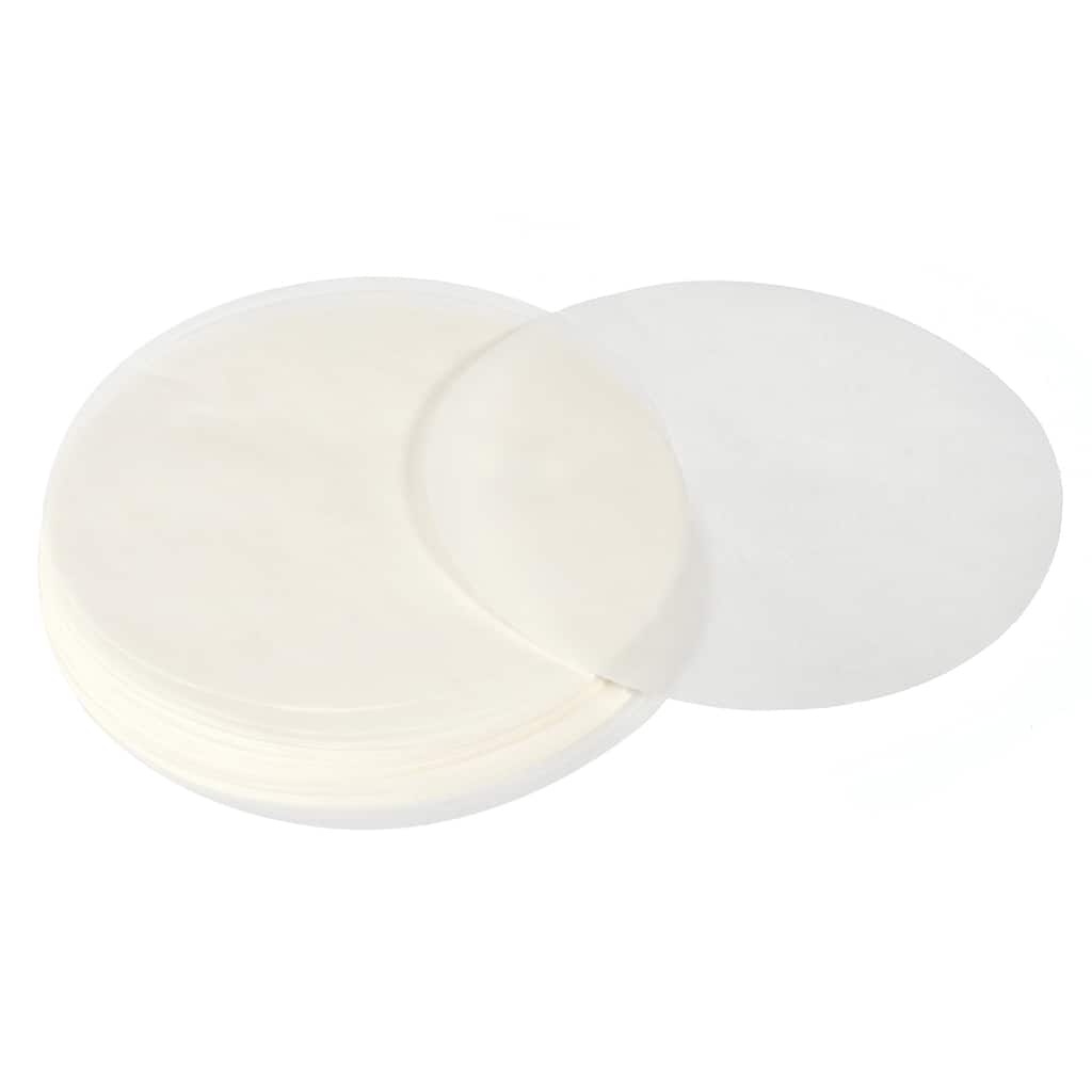 4 inch Parchment Paper Rounds Set of 100 Non Stick Baking Parchment Circle White
