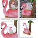 preview thumbnail 3 of 7, CoTa Global Flamingo Snow Globe - Figurine with Sparkling Glitter - 4.2Lx3W3.4H inches