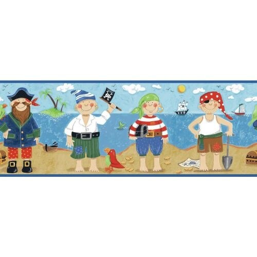 Shop York Wallcoverings Bg1730bd Pirates Border Free Shipping On Orders Over 45 Overstock 16385043