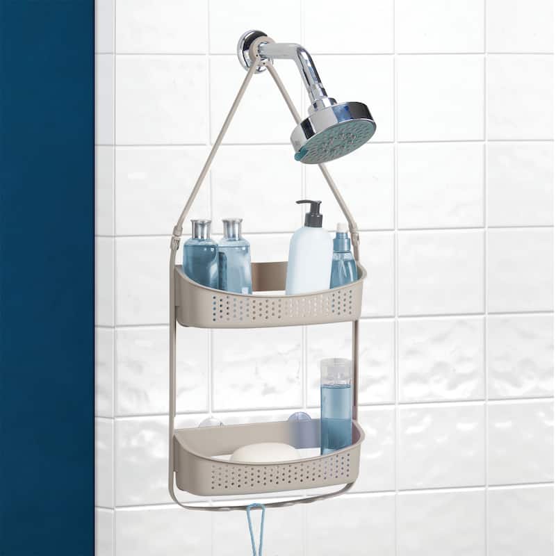 Bath Bliss 2 Way Convertible Shower Caddy in Grey