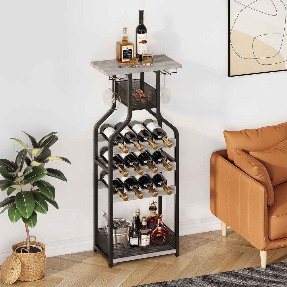 Grey Wine Racks Bed Bath Beyond